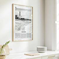 Carlsbad Print Black and White No 3, Carlsbad Wall Art, Carlsbad Poster, Carlsbad Photo, Carlsbad Wall Décor, Carlsbad Map, California, USA