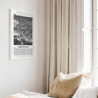 Carmel By The Sea Print Black and White, Carmel Wall Art, Carmel Poster, Carmel Photo, California, USA, United States, North America