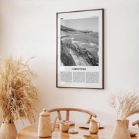 Carpinteria Print Black and White, Carpinteria Wall Art, Carpinteria Poster, Carpinteria Photo, Carpinteria Décor, California, USA