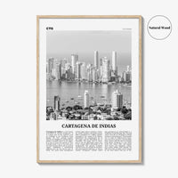 Cartagena de Indias Print Black and White, Cartagena Wall Art, Cartagena Poster, Cartagena Photo, Colombia, Cartagena de Indias