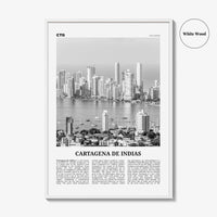 Cartagena de Indias Print Black and White, Cartagena Wall Art, Cartagena Poster, Cartagena Photo, Colombia, Cartagena de Indias