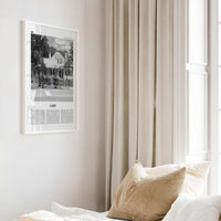 Cary Print Black and White, Cary Wall Art, Cary Poster, Cary Photo, Cary Wall Décor, Cary Map, North Carolina, USA