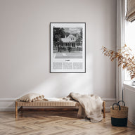 Cary Travel B&W Poster