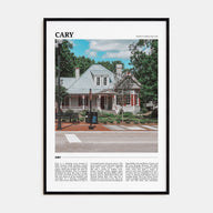 Cary Travel Color Poster