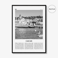 Cascais Print Black and White, Cascais Wall Art, Cascais Poster, Cascais Photo, Cascais Wall Décor, Portuguesa, Lisbon, Portual