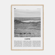 Casper Travel B&W Poster