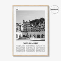 Castel di Sangro Print Black and White, Castel di Sangro Wall Art, Castel di Sangro Poster, Castel Photo, Castel Wall Décor, Castel Map