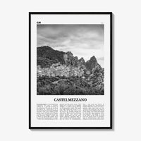 Castelmezzano Print Black and White, Castelmezzano Wall Art, Castelmezzano Poster, Castelmezzano Photo, Castelmezzano Décor, Italy
