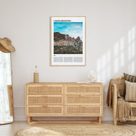 Castelmezzano Travel Color Poster