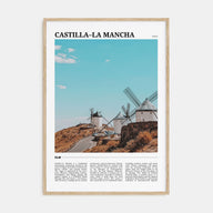 Castilla-La Mancha Travel Color Poster