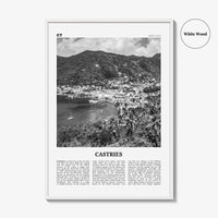Castries Print Black and White, Castries Wall Art, Castries Poster, Castries Photo, Castries Wall Décor, Saint Lucia, St Lucia, Sainte-Lucie