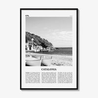 Catalonia Print Black and White, Catalonia Wall Art, Catalonia Poster, Catalonia Photo, Catalunya, Catalonha, Cataluña, Spain, España