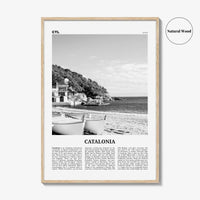 Catalonia Print Black and White, Catalonia Wall Art, Catalonia Poster, Catalonia Photo, Catalunya, Catalonha, Cataluña, Spain, España