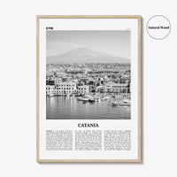 Catania Print Black and White, Catania Wall Art, Catania Poster, Catania Photo, Catania Wall Décor, Italia, Italy, Sicily