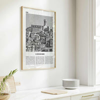 Catanzaro Print Black and White, Catanzaro Wall Art, Catanzaro Poster, Catanzaro Photo, Catanzaro Wall Décor, Catanzaro Map, Italy