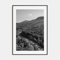 Catskill Mountains Photo B&W Poster