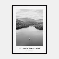 Catskill Mountains Portrait B&W No 2 Poster