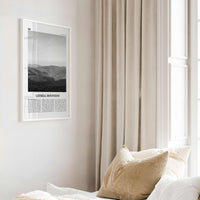 Catskill Mountains Print Black and White No 1, Catskill Mountains Wall Art, Catskill Mountains Poster, Catskill Photo, New York, USA