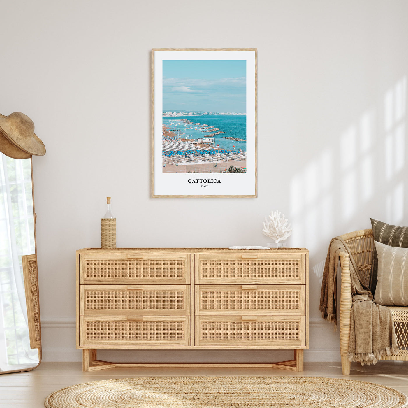 Cattolica Portrait Color Poster
