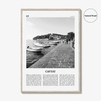 Cavtat Print Black and White, Cavtat Wall Art, Cavtat Poster, Cavtat Photo, Cavtat Wall Décor, Croatia, Dubrovnik Neretva