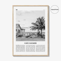 Caye Caulker Print Black and White, Caye Caulker Wall Art, Caye Caulker Poster, Caye Caulker Photo, Caye Caulker Wall Décor, Belize