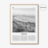 Cayucos Print Black and White, Cayucos Wall Art, Cayucos Poster, Cayucos Photo, Cayucos Decor, California, USA, United States, North America