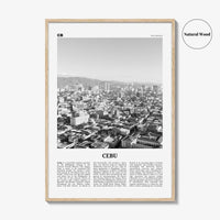 Cebu Print Black and White No 1, Cebu Wall Art, Cebu Poster, Cebu Photo, Cebu Wall Décor, Sugbo, Philippines, Central Visayas