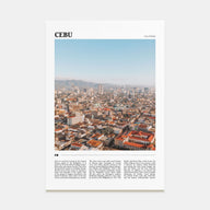 Cebu Travel Color Poster