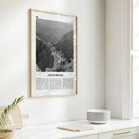 Cedar Breaks National Monument Print Black and White, Cedar Breaks Wall Art, Cedar Breaks Poster, Cedar Breaks Photo, Cedar Breaks, Utah