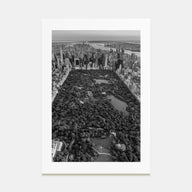 Central Park Photo B&W No 1 Poster