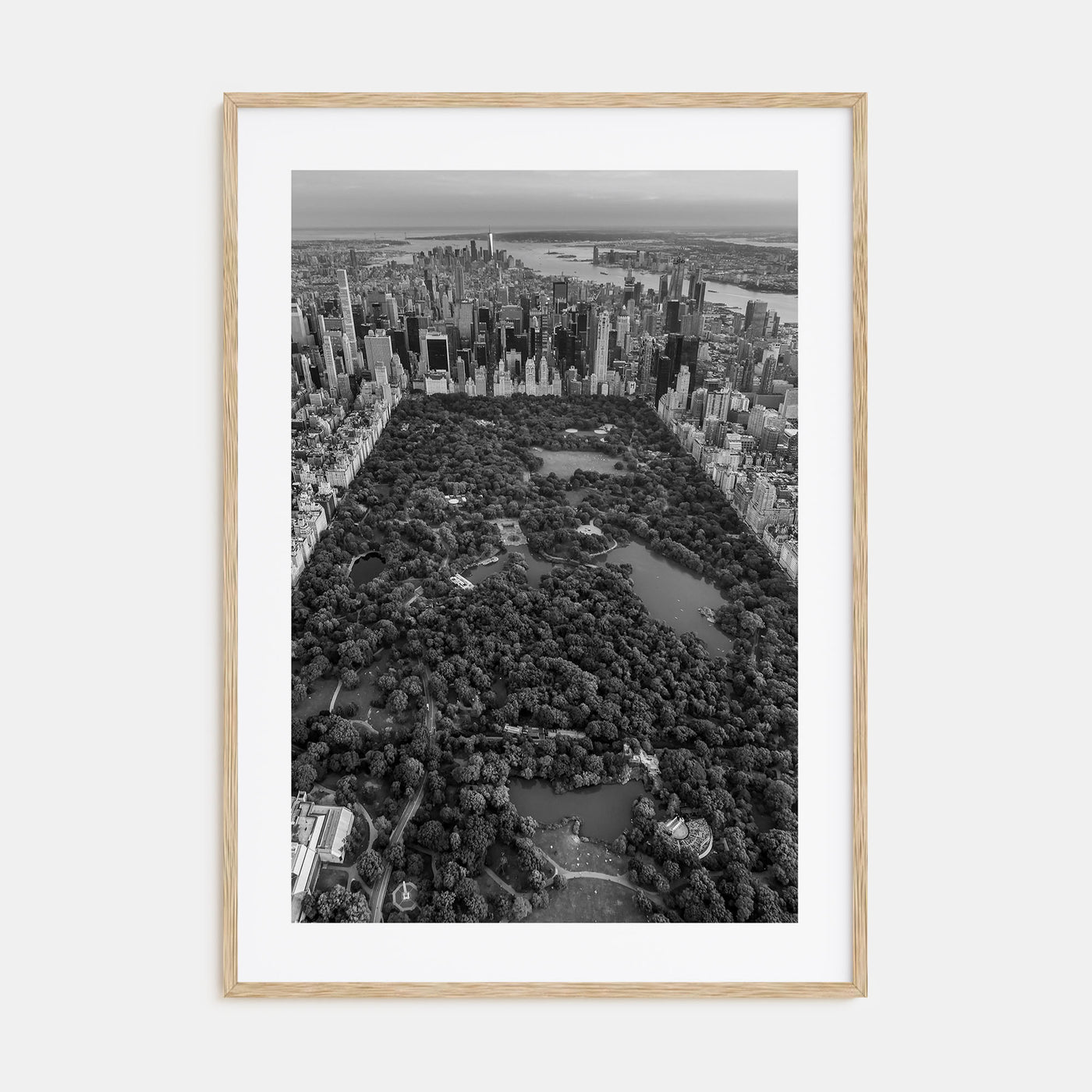 Central Park Photo B&W No 1 Poster