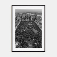 Central Park Photo B&W No 1 Poster