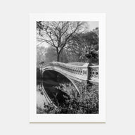 Central Park Photo B&W No 2 Poster