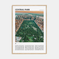 Central Park Travel Color Poster