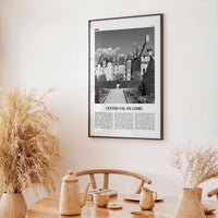Centre Val De Loire Print Black and White, Centre-Val de Loire Wall Art, Centre-Val de Loire Poster, Centre-Val de Loire Photo, Décor, Map