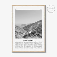 Cephalonia Print Black and White, Cephalonia Wall Art, Cephalonia Poster, Cephalonia Photo, Kefalonia, Greece, Κεφαλονιά, Kefaloniá