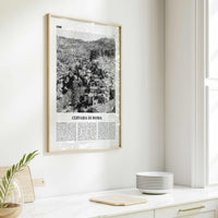 Cervara di Roma Print Black and White, Cervara di Roma Wall Art, Cervara di Roma Poster, Cervara di Roma Photo, Cervara di Roma Wall Décor