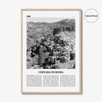 Cervara di Roma Print Black and White, Cervara di Roma Wall Art, Cervara di Roma Poster, Cervara di Roma Photo, Cervara di Roma Wall Décor