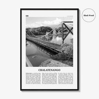 Chalatenango Print Black and White, Chalatenango Wall Art, Chalatenango Poster, Chalatenango Photo, Chalatenango Wall Décor, El Salvador