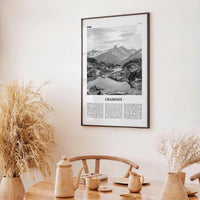 Chamonix Print Black and White, Chamonix Wall Art, Chamonix Poster, Chamonix Photo, Chamonix Wall Décor, Mont Blanc, France, Aples