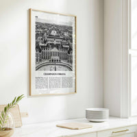 Champaign Urbana Print Black and White, Champaign-Urbana Wall Art, Champaign-Urbana Poster, Champaign-Urbana Photo, Champaign-Urbana Décor