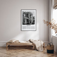 Chandler Travel B&W Poster