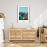 Channel Islands, California Portrait Color Poster