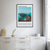Channel Islands, California Travel Color Poster