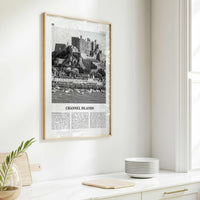 Channel Islands Print Black and White England No 1, Channel Islands Wall Art, Channel Islands Poster, Channel Islands Photo, England