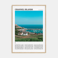Channel Islands, England Travel Color Poster