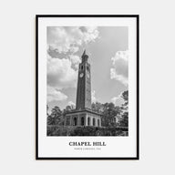 Chapel Hill Portrait B&W Poster