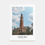 Chapel Hill Portrait Color Poster