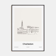 Charleston, South Carolina Drawn Poster