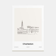 Charleston, South Carolina Drawn Poster